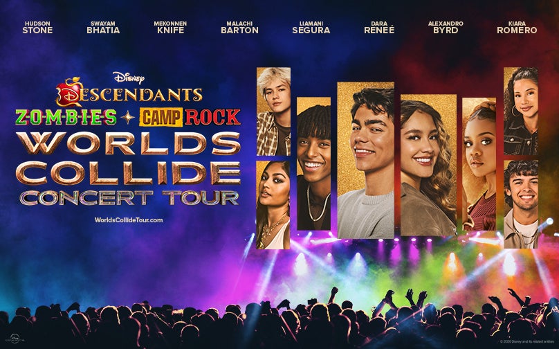 Descendants/ZOMBIES: Worlds Collide Tour coming to First Horizon Coliseum Friday, Nov. 20
