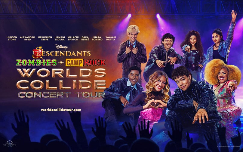 Disney Descendants, ZOMBIES & Camp Rock: Worlds Collide Tour 