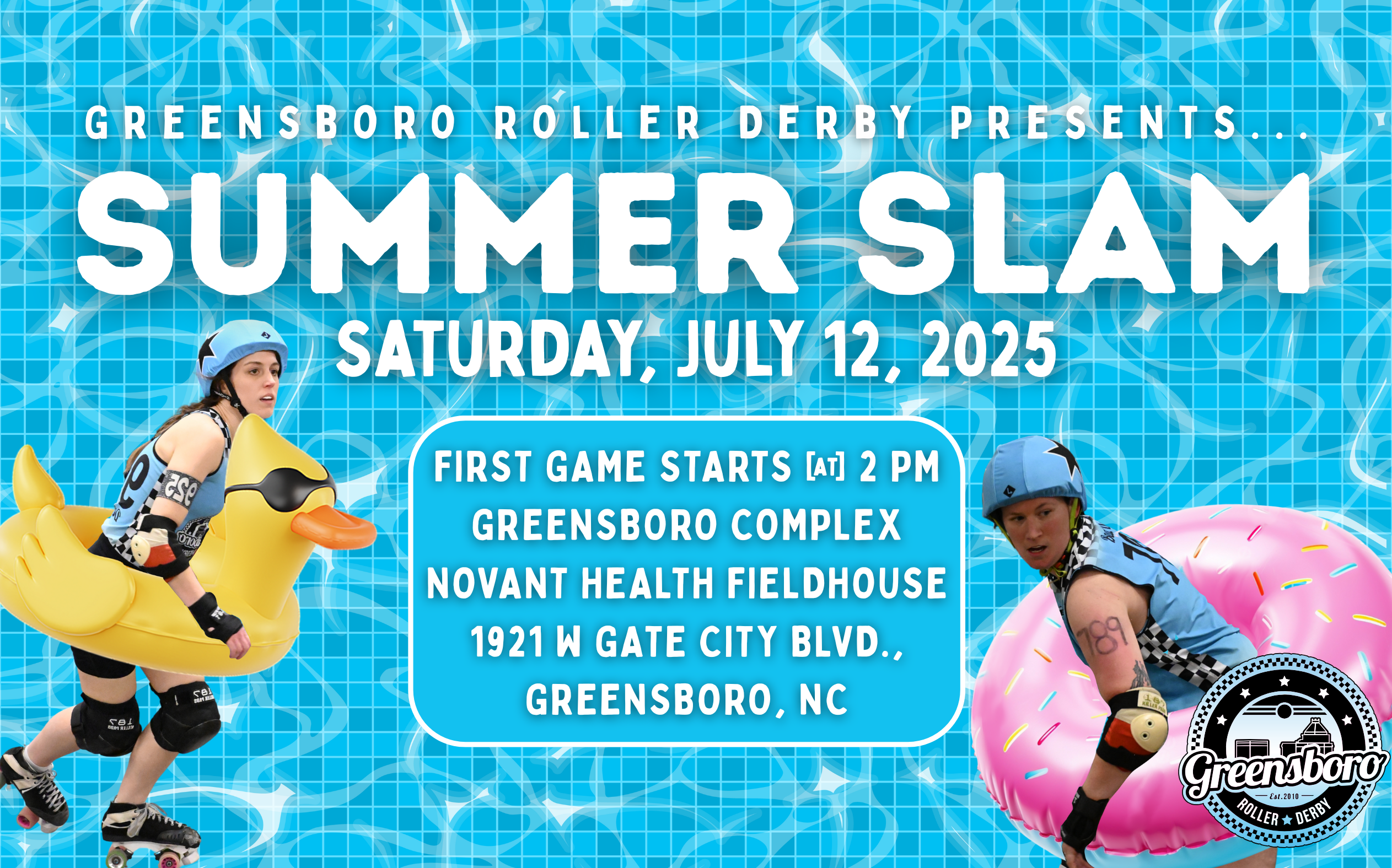Greensboro Roller Derby Summer Slam