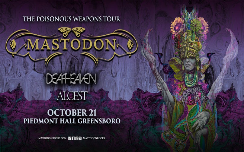 More Info for Mastodon: The Poisonous Weapons Tour
