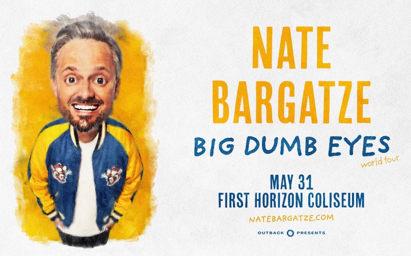 More Info for Comedian Nate Bargatze announces 2026 Big Dumb Eyes World Tour