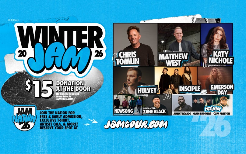 Winter Jam 2026 coming to First Horizon Coliseum Saturday, Feb .14