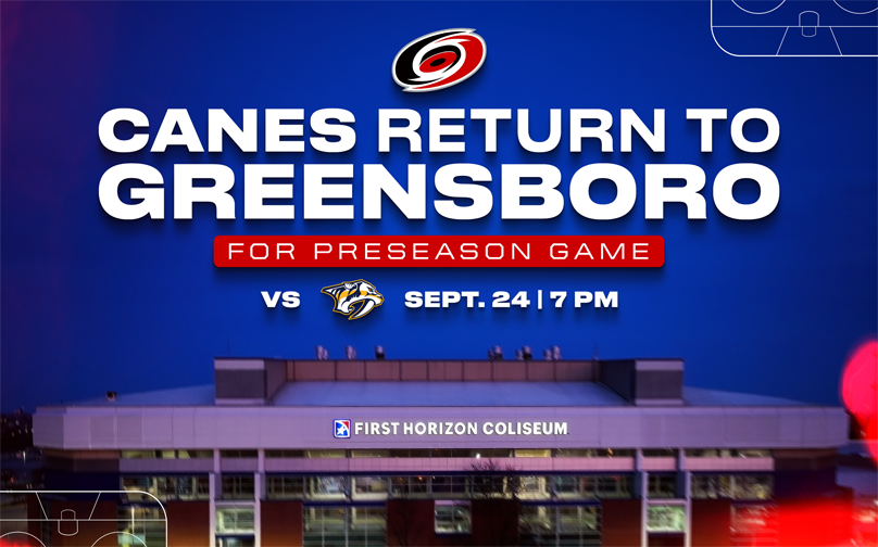 Carolina Hurricanes vs. Nashville Predators: Preseason Game
